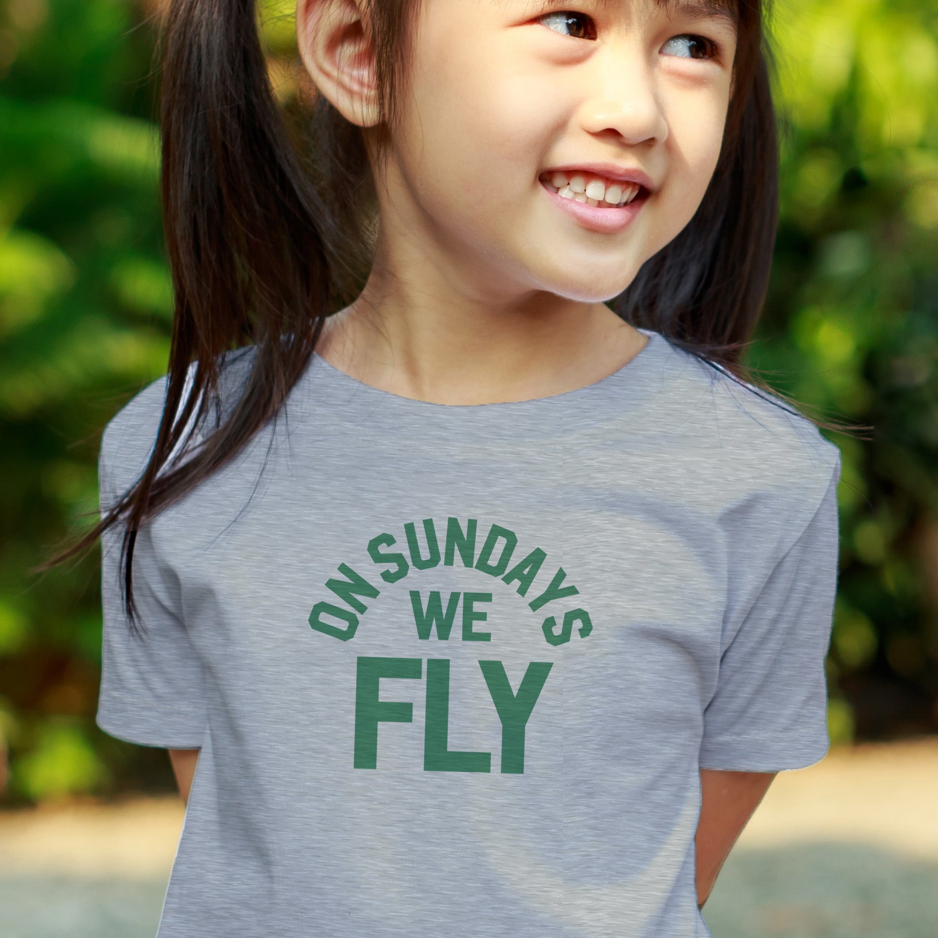 On Sundays We Fly Kids Tee