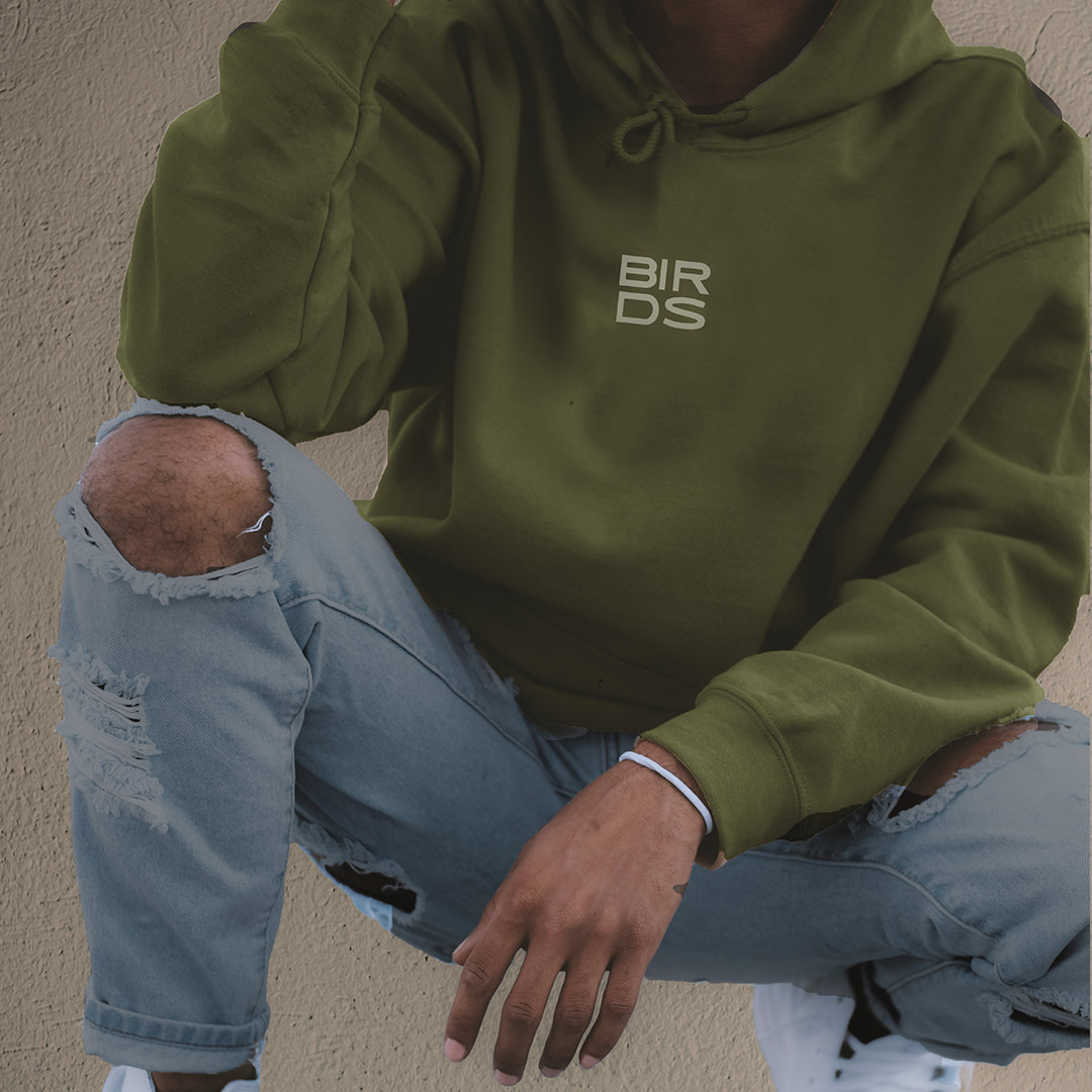 Birds Graphic Hoodie