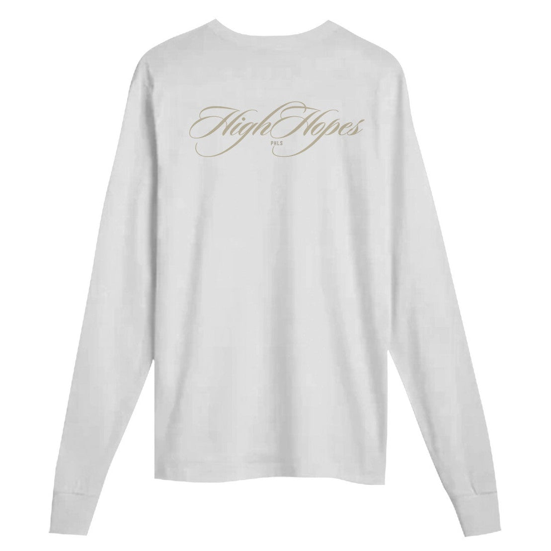 High Hopes Script Supima Long Sleeve Tee