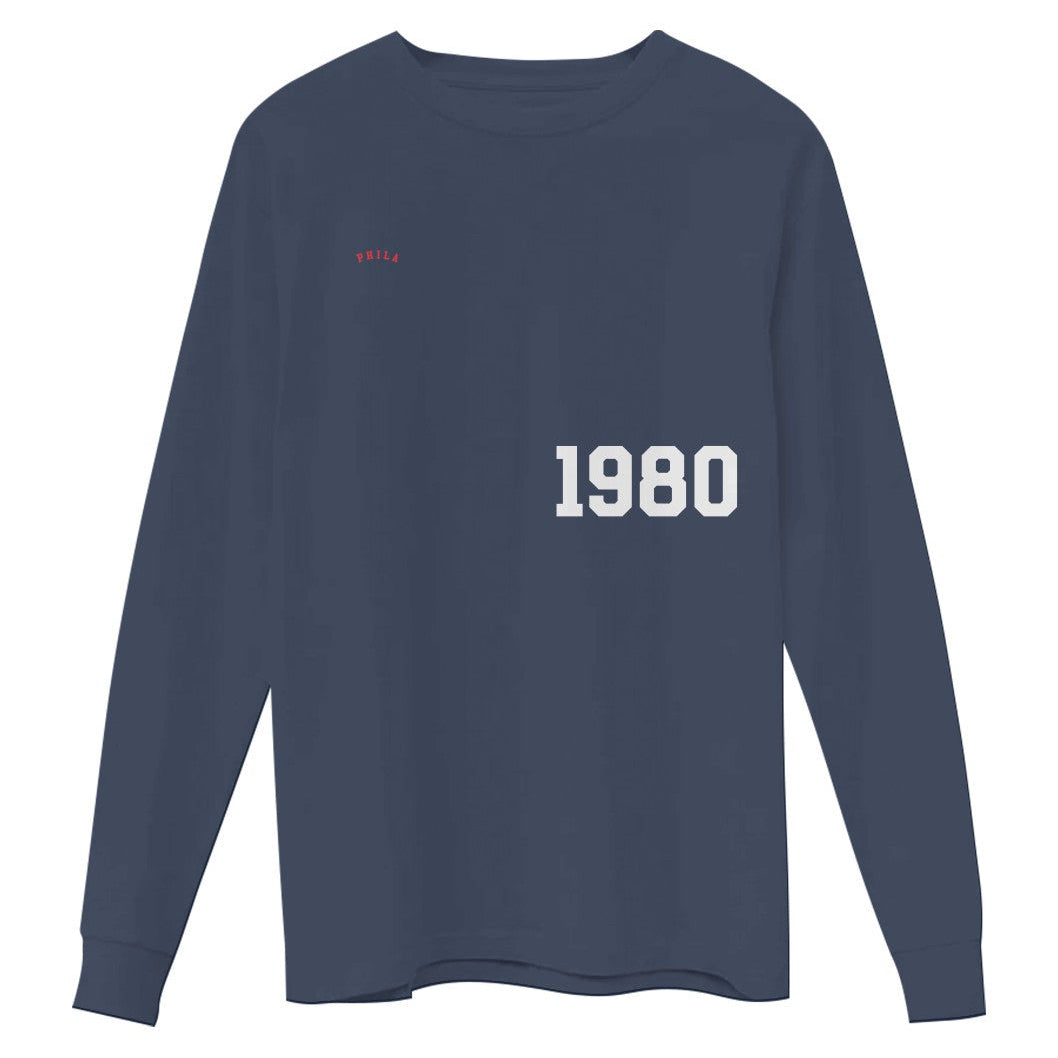 Phila 1980 Supima Long Sleeve Tee