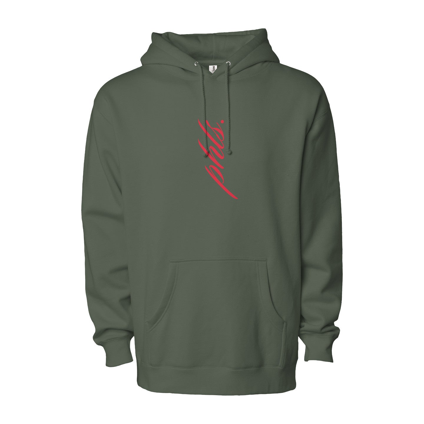 Phls Vertical Script Hoodie / Dark