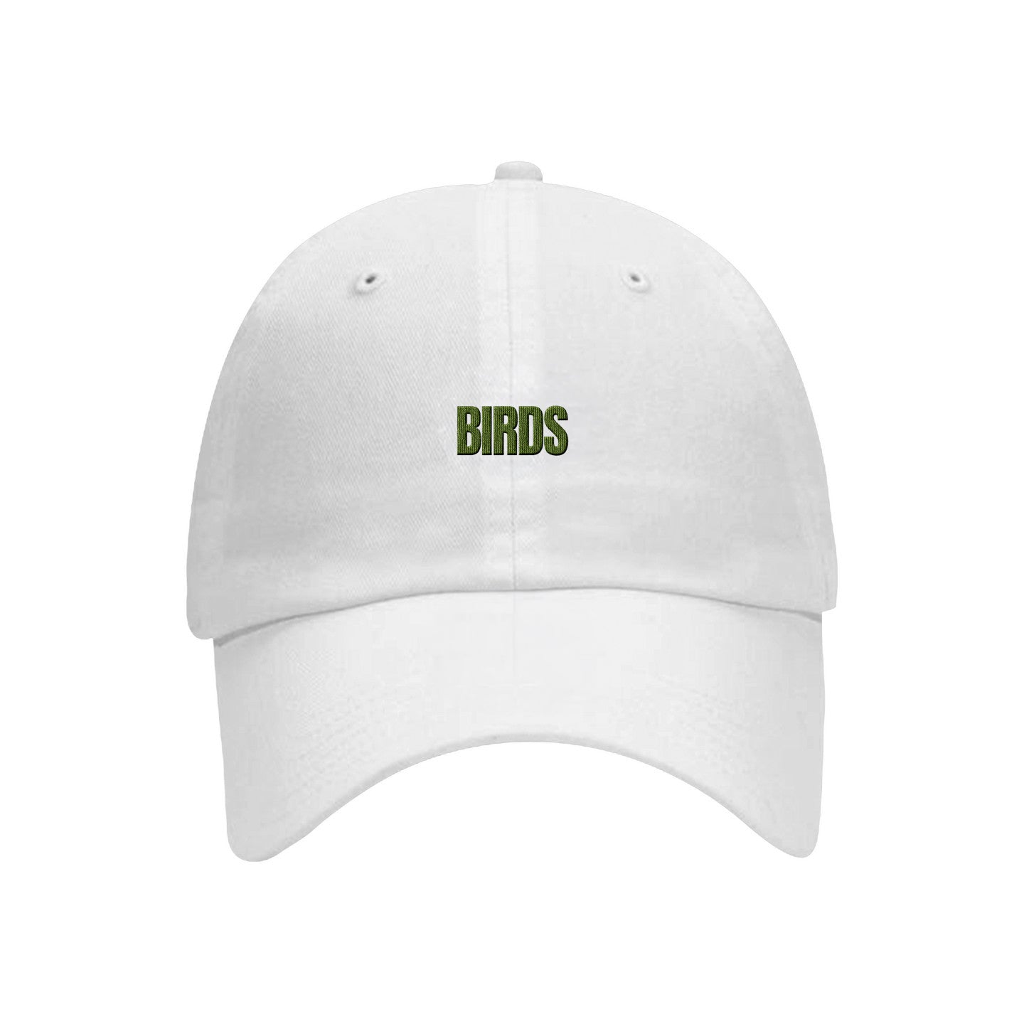 Birds Embroidered Dad Hat