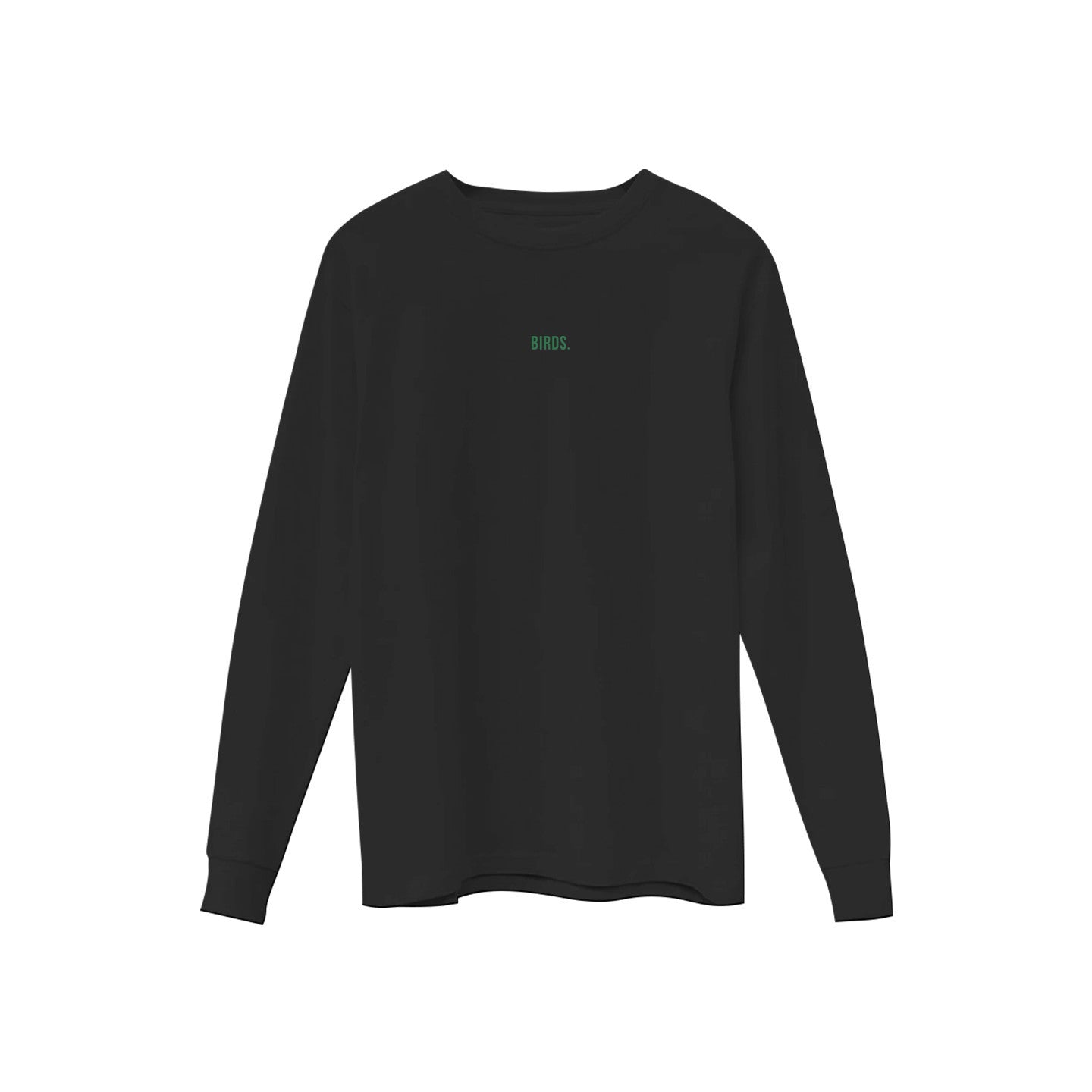 BIRDS Embroidered Supima Long Sleeve Tee