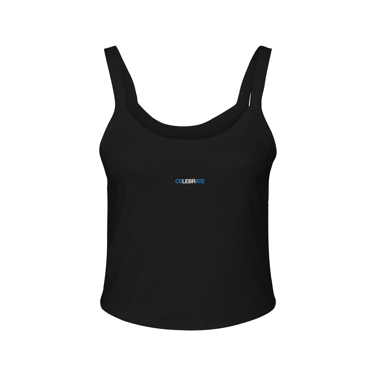 ceLEBRate spaghetti strap tank