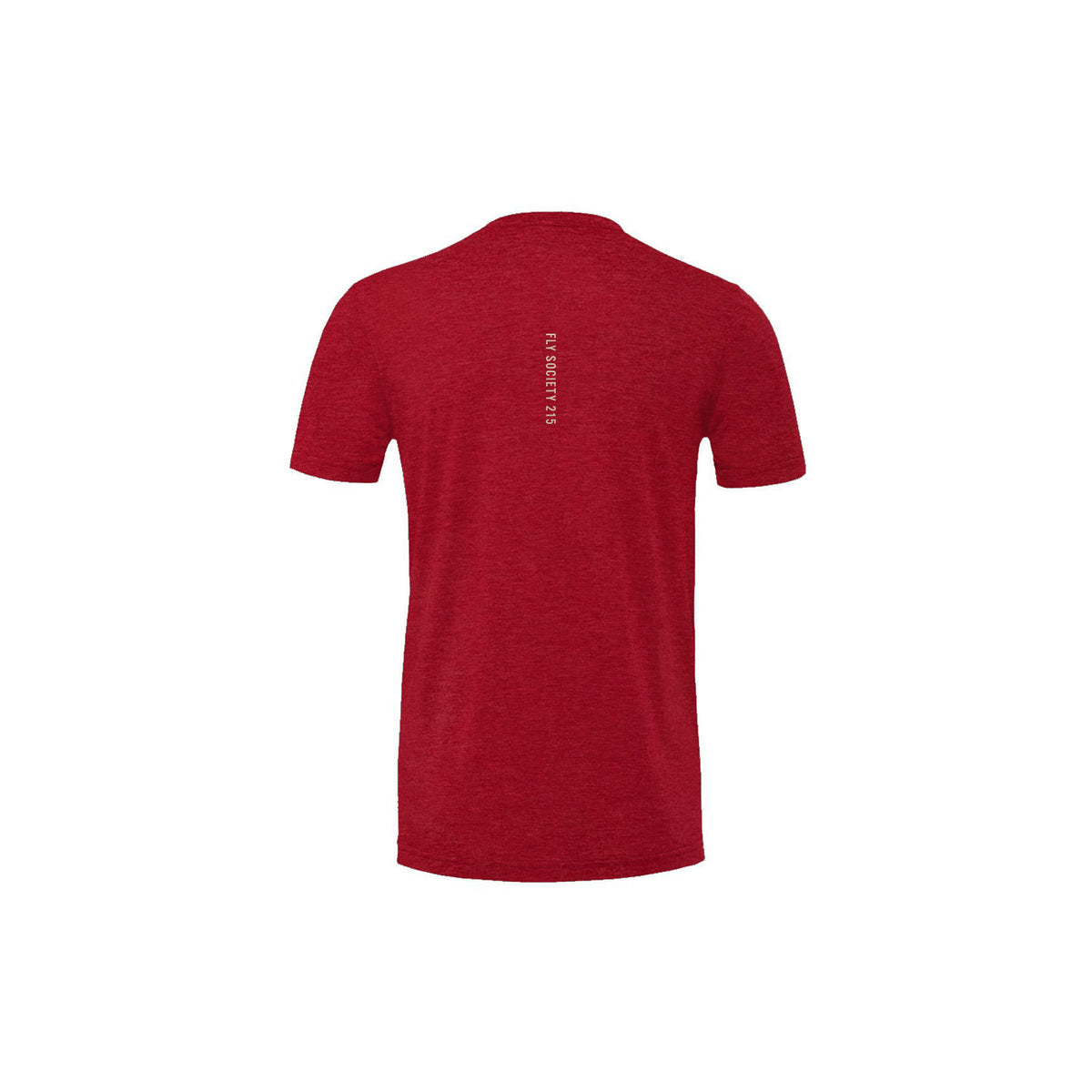 Bone Print Red Triblend Tee