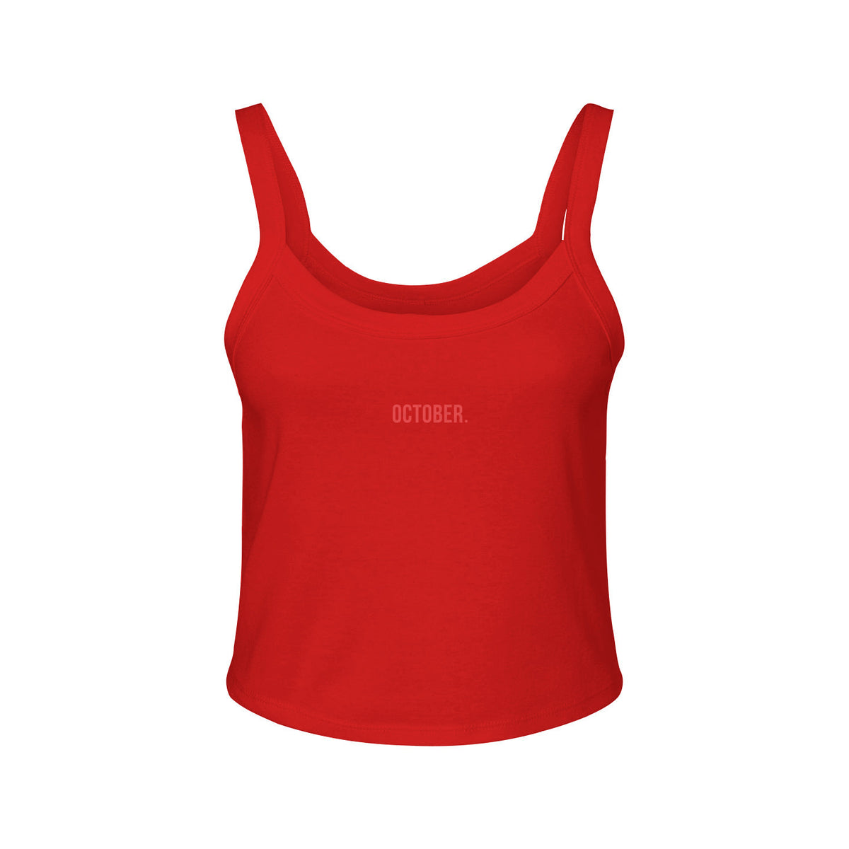 October Spaghetti Strap Tank