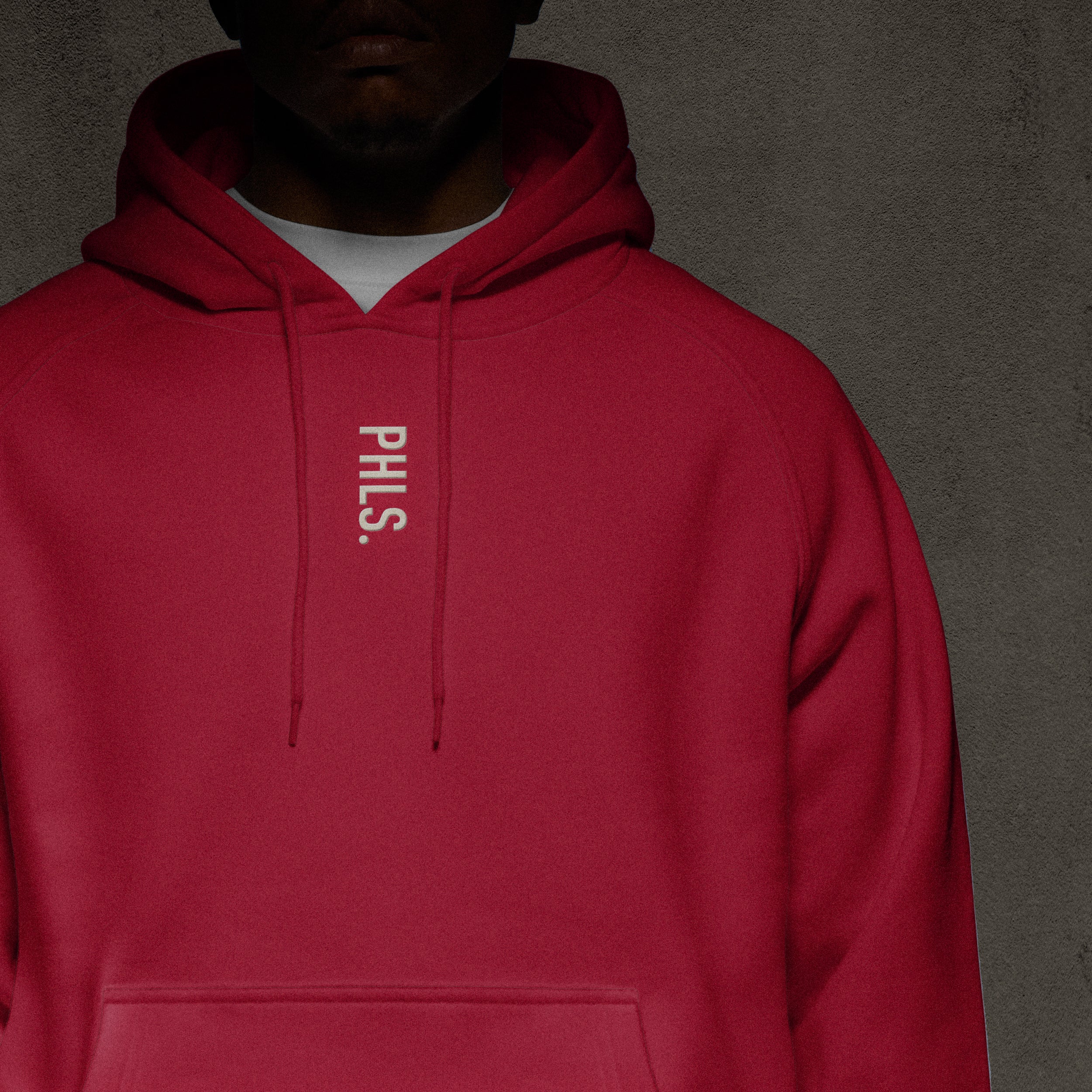 PHLS Embroidered Vertical Core Hoodie