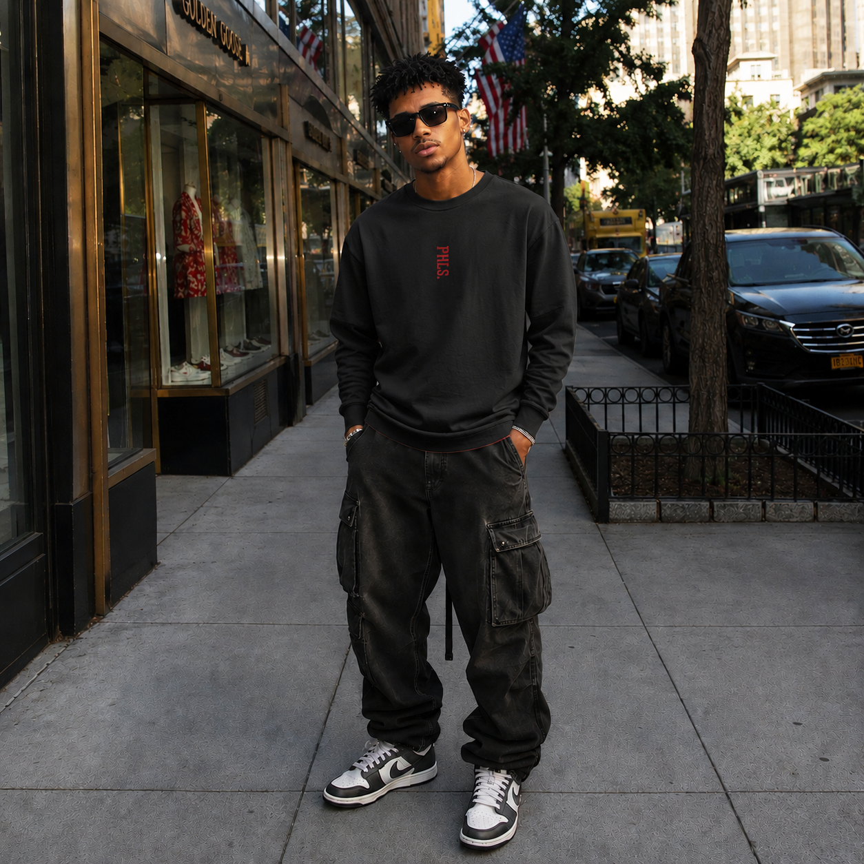 PHLS Supima Long-Sleeve Tee
