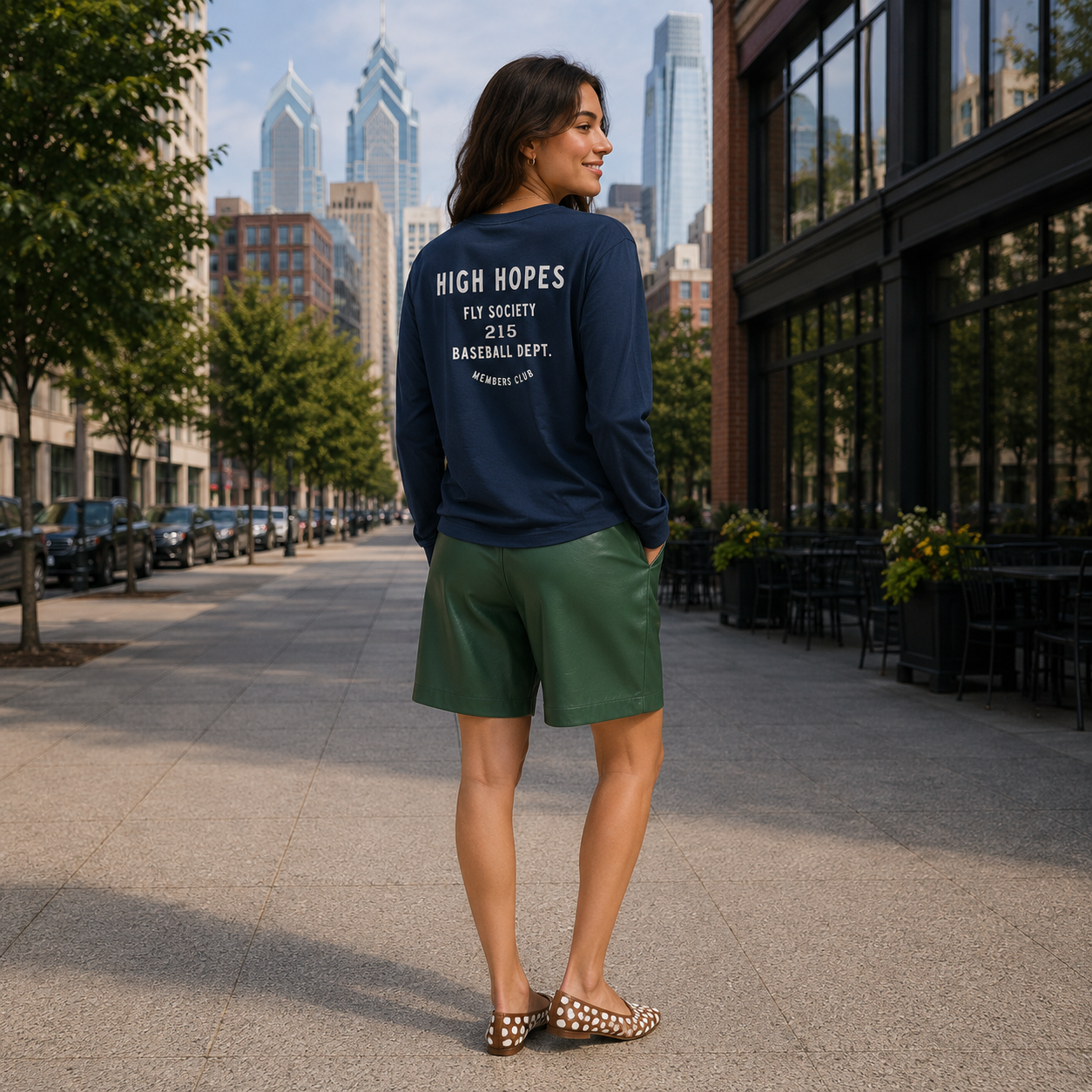 High Hopes Graphic Supima Long Sleeve Tee