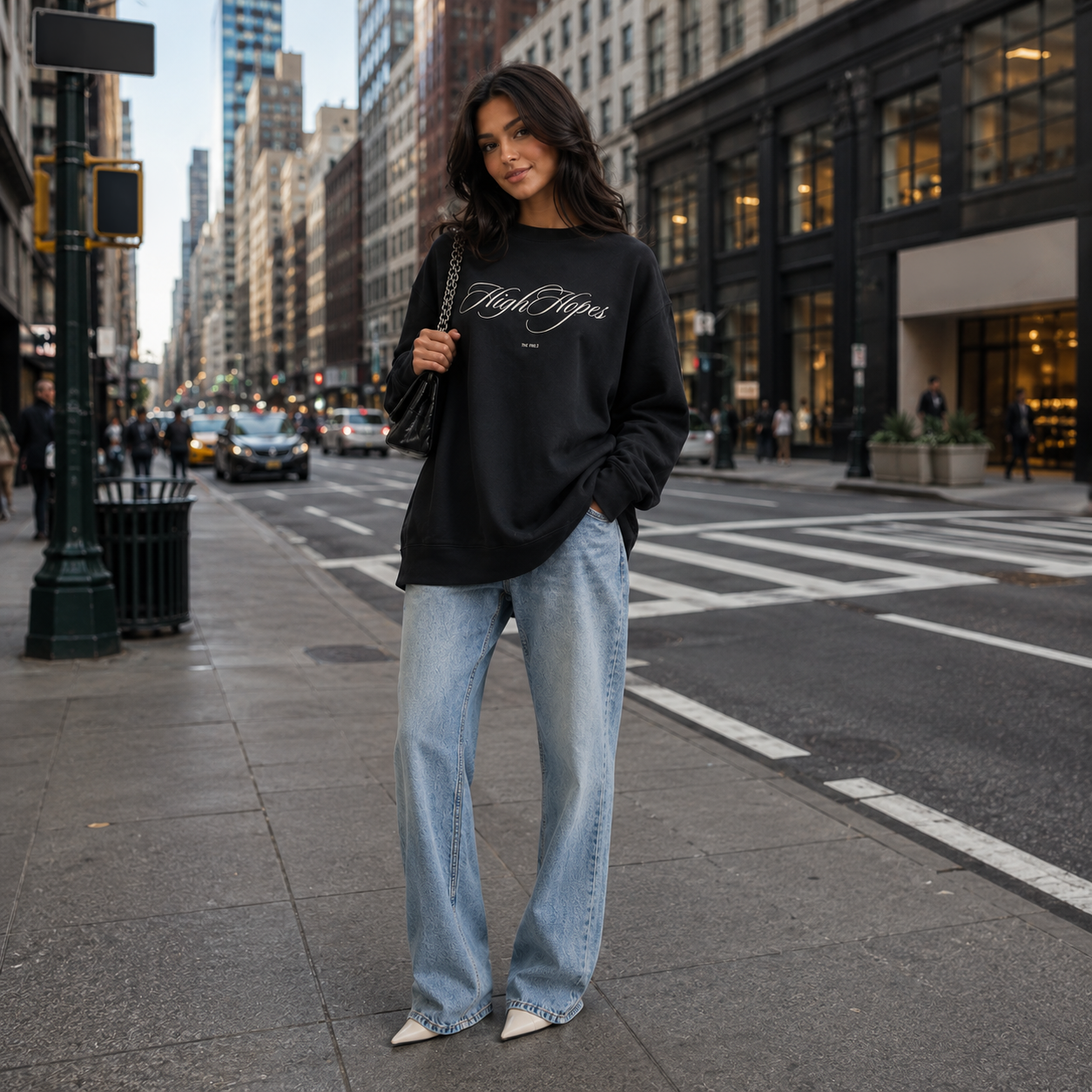 High Hopes Script Crewneck
