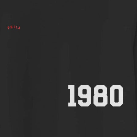 Phila 1980 Supima Long Sleeve Tee