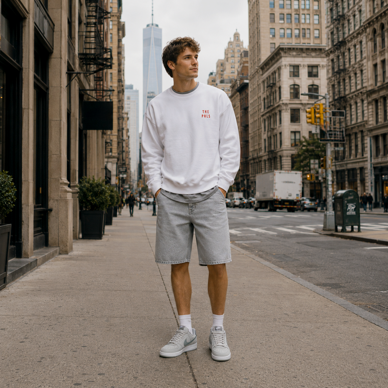 The Phls / Play Ball Crewneck