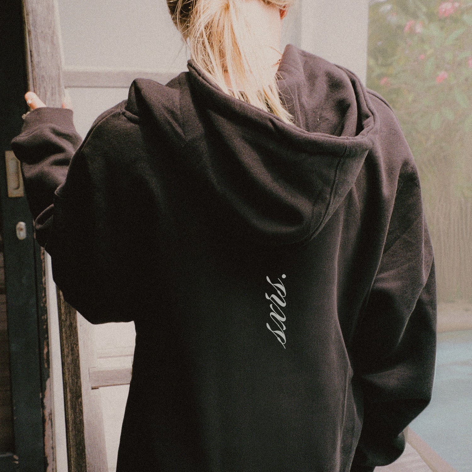 Six Script Hoodie