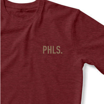 Phls Tonal Triblend Tee - Left Chest