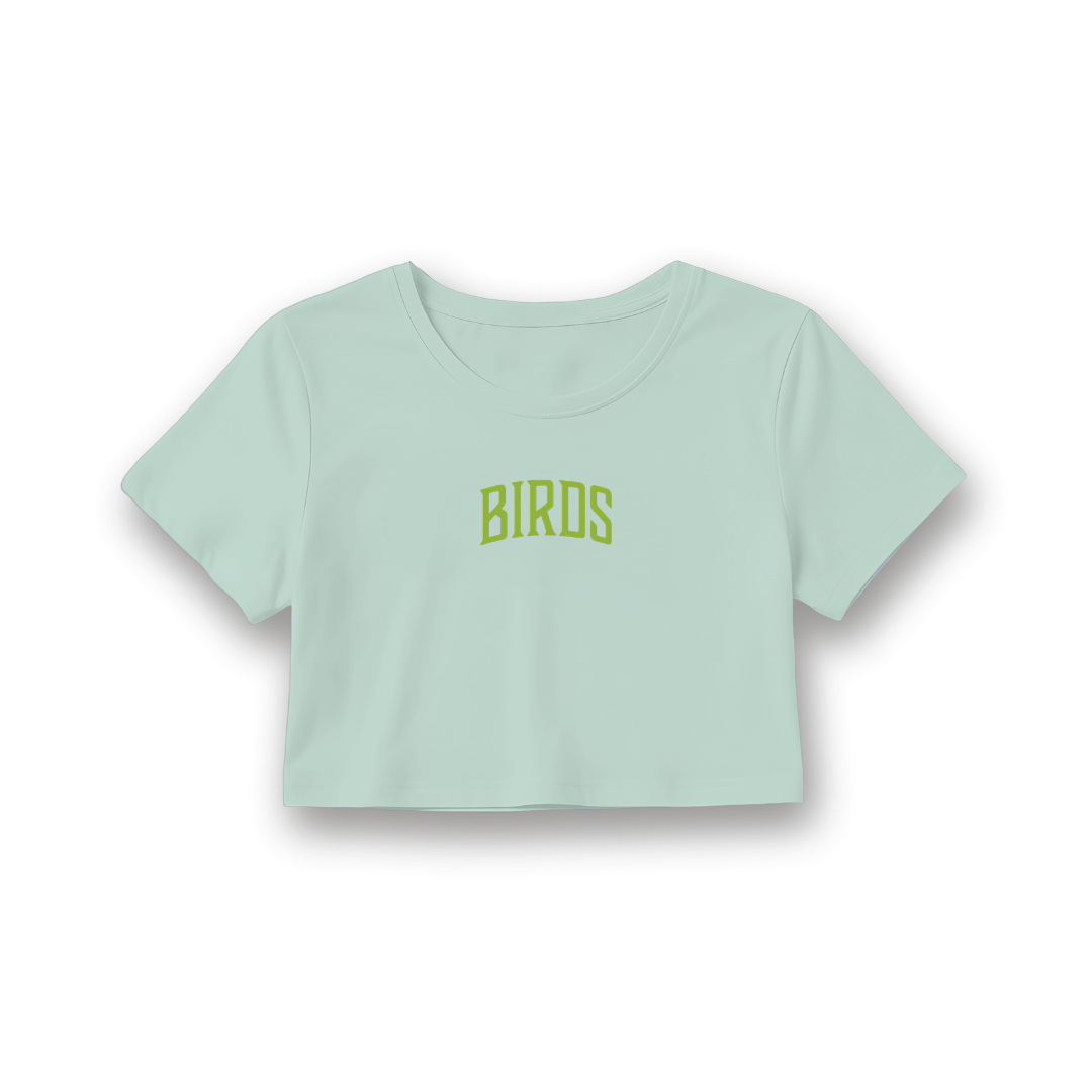 Birds Arc Crop Tee