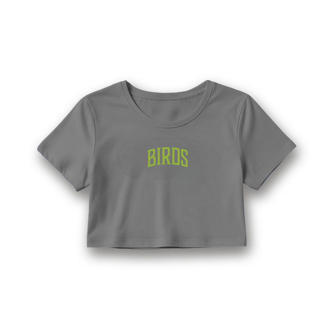 Birds Arc Crop Tee