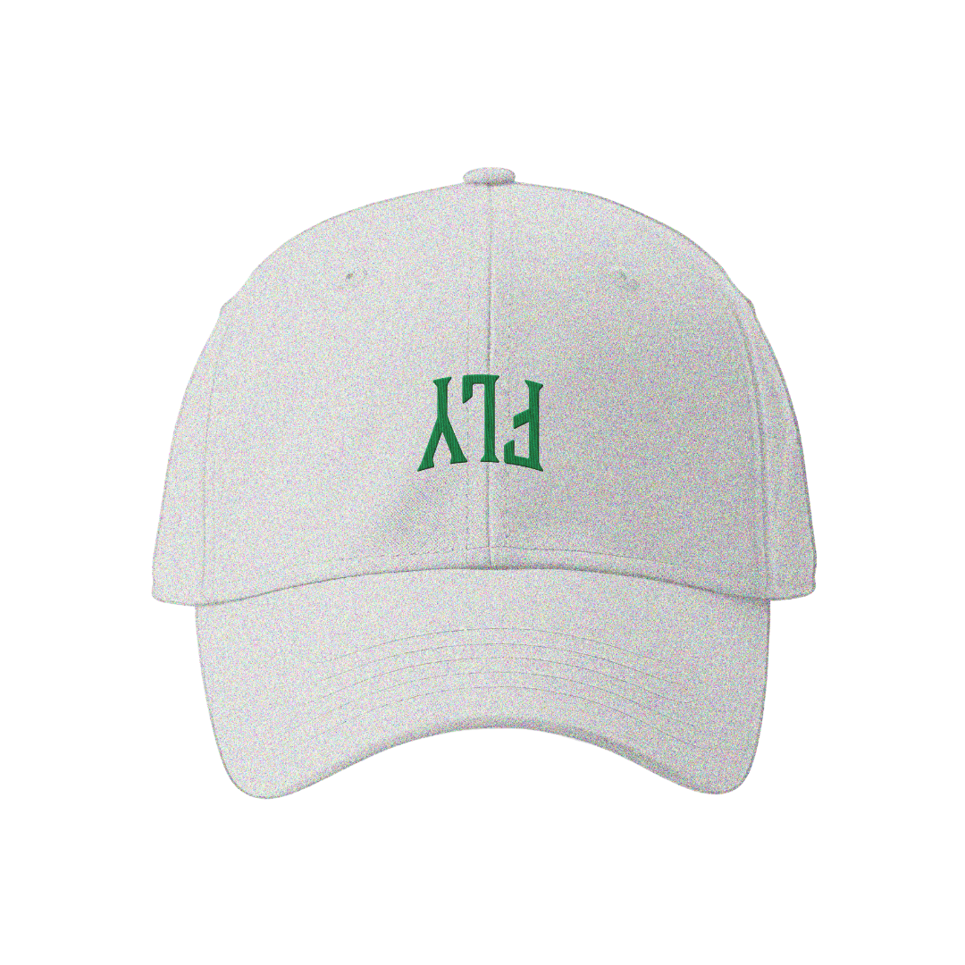 Kelly Green Embroidery Dad Hat