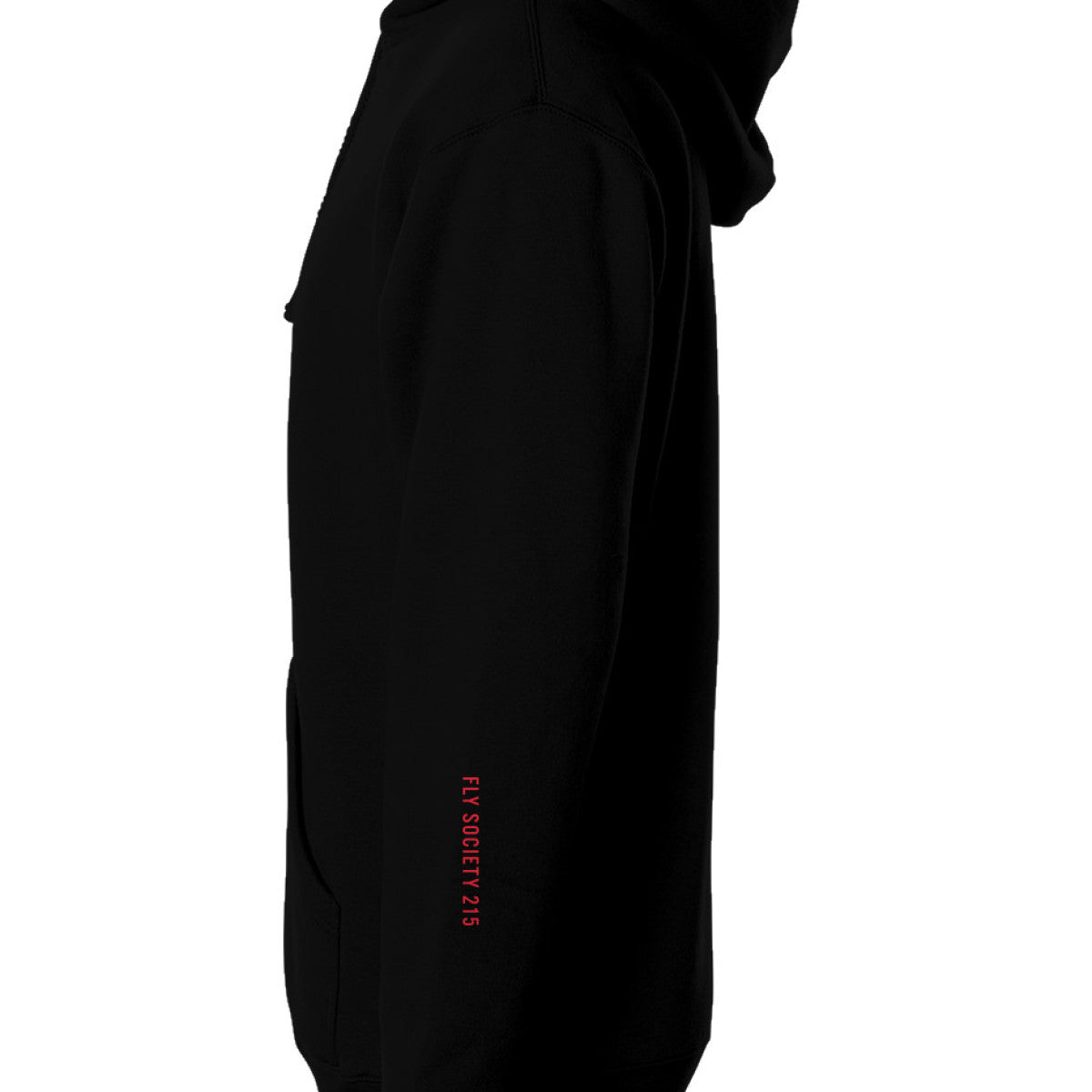 Birds Vertical Embroidered Hoodie III