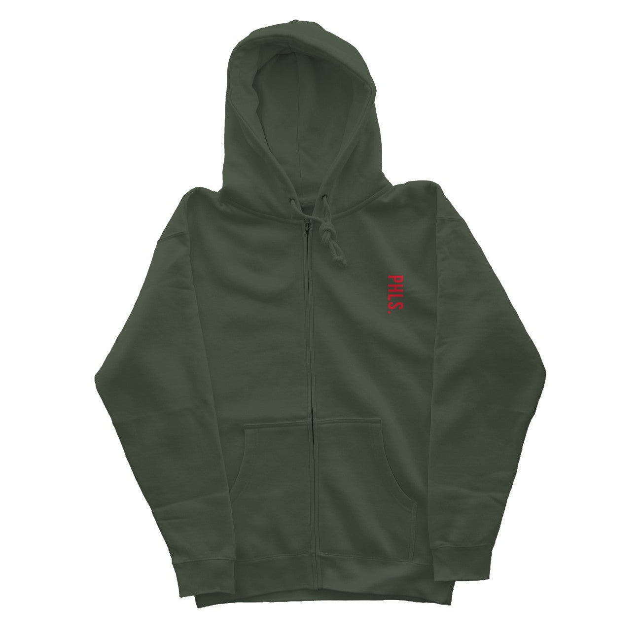PHLS Embroidered Core Zip Hoodie