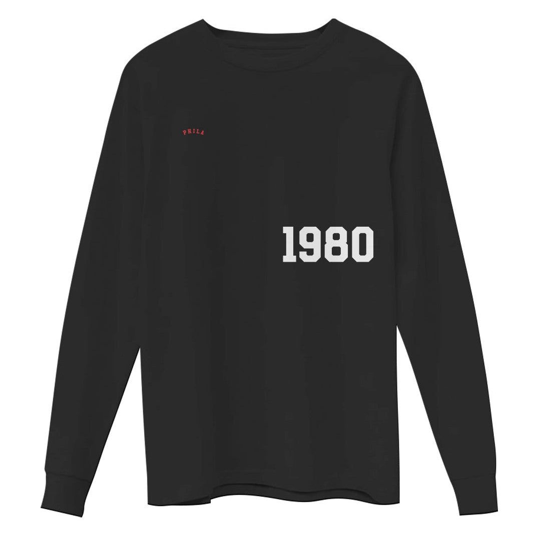 Phila 1980 Supima Long Sleeve Tee
