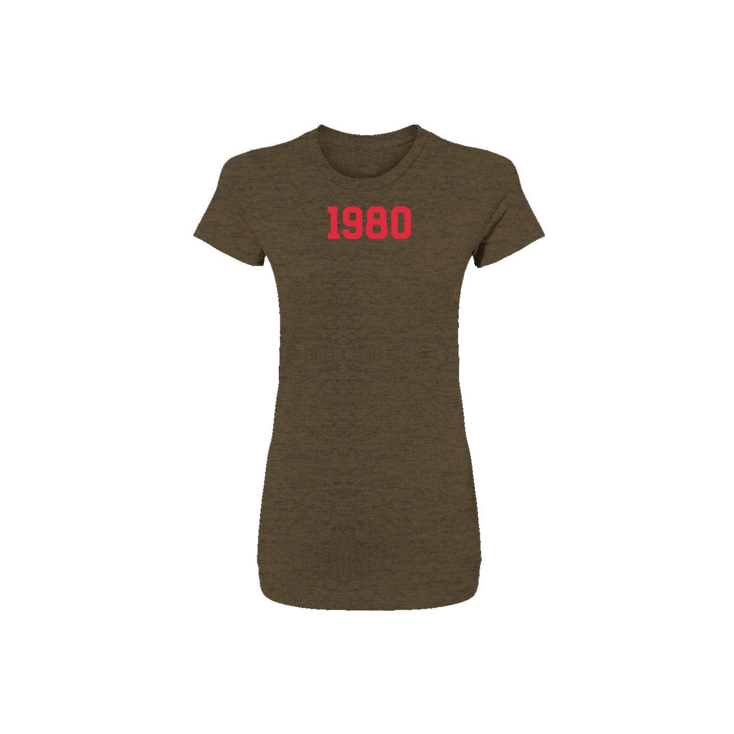 1980 Heather Women's Slim Fit Tee