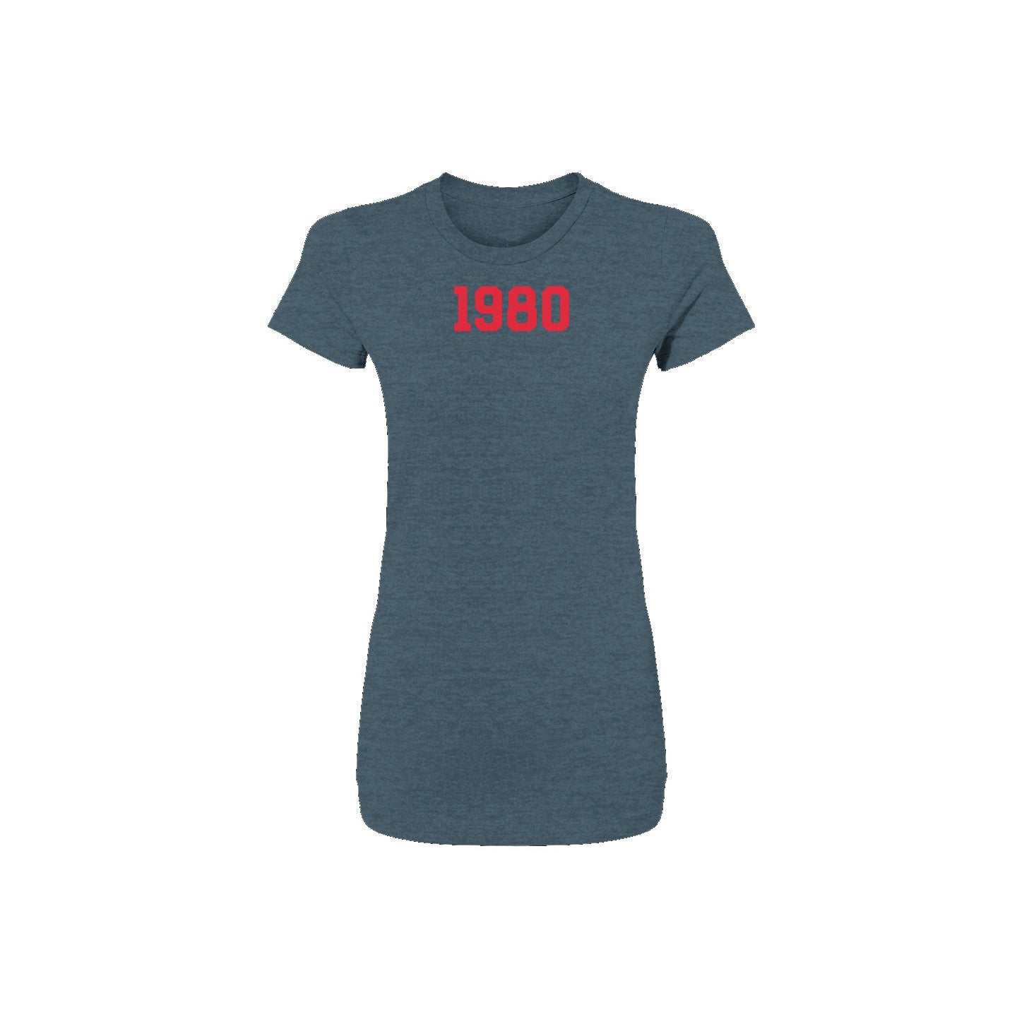 1980 Heather Women's Slim Fit Tee