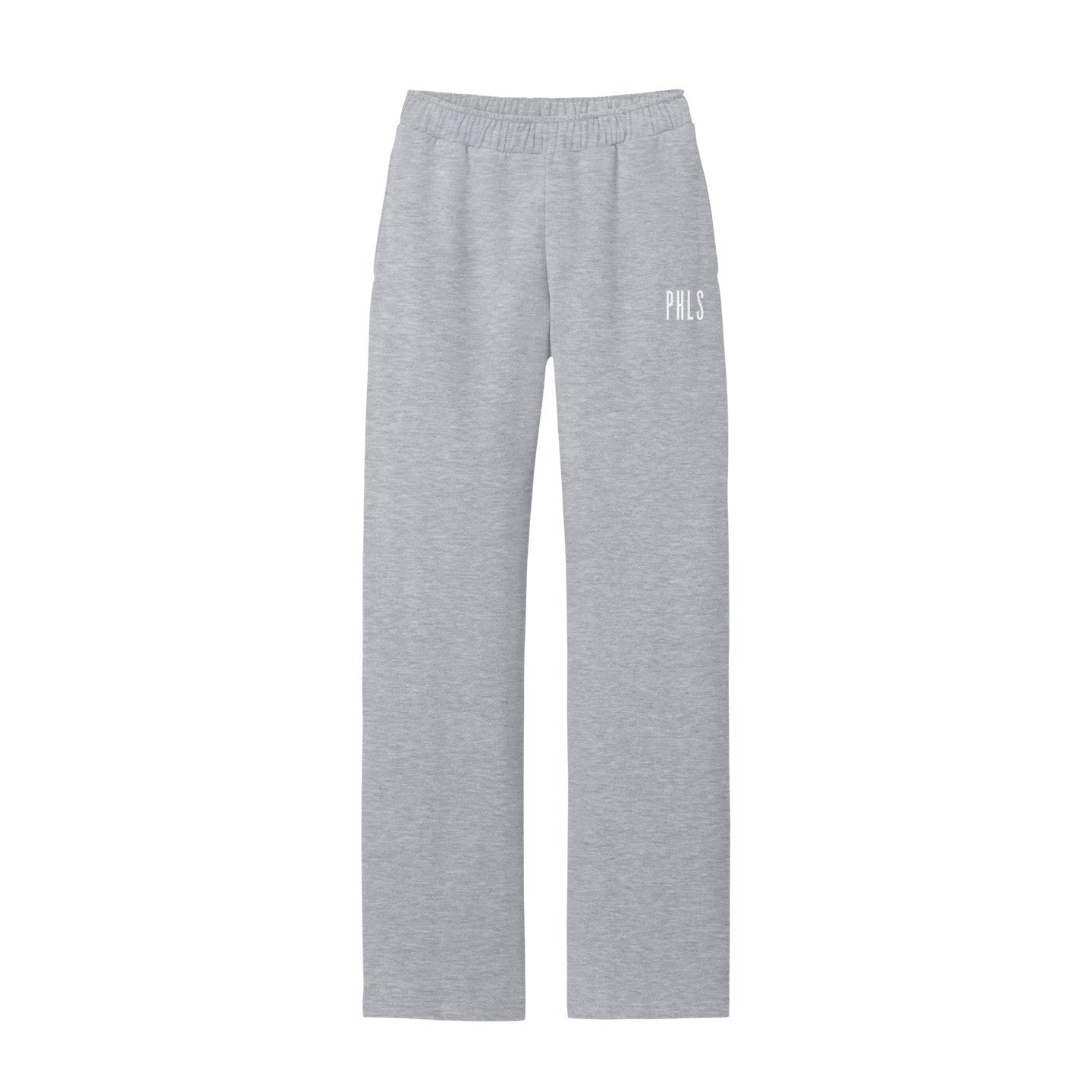 PHLS Micro Graphic Embroidered Wide Sweatpant / Grey