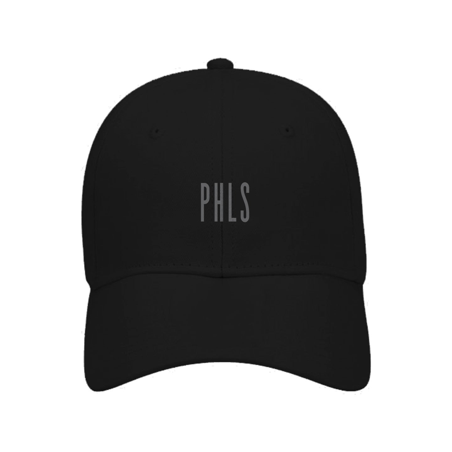 Phls Condensed Grey Embroidery 5 panel trucker Hat