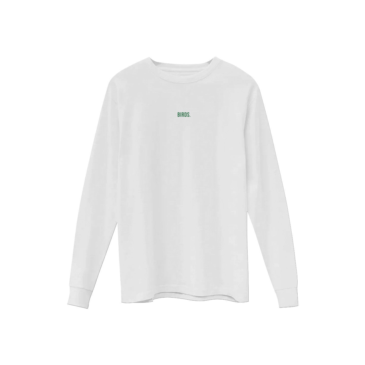 BIRDS Embroidered Supima Long Sleeve Tee