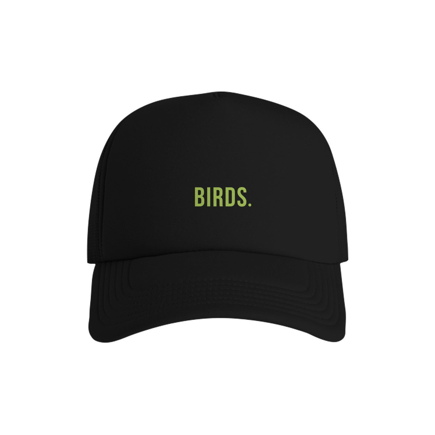 Birds Embroidered Foam Trucker Cap