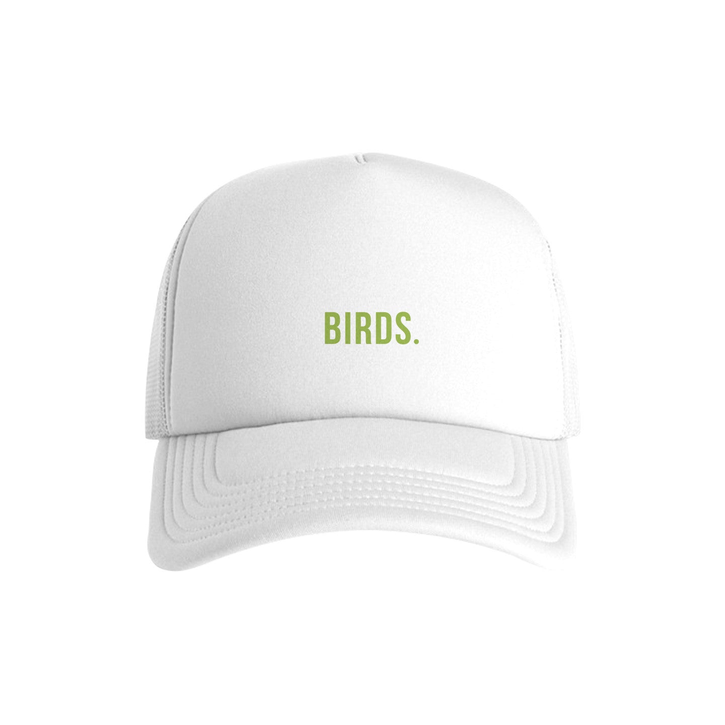 Birds Embroidered Foam Trucker Cap