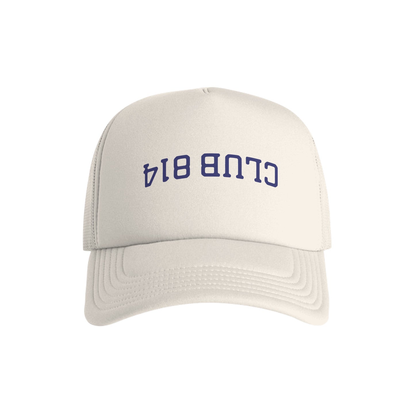 Backwards Logo Foam Trucker Cap