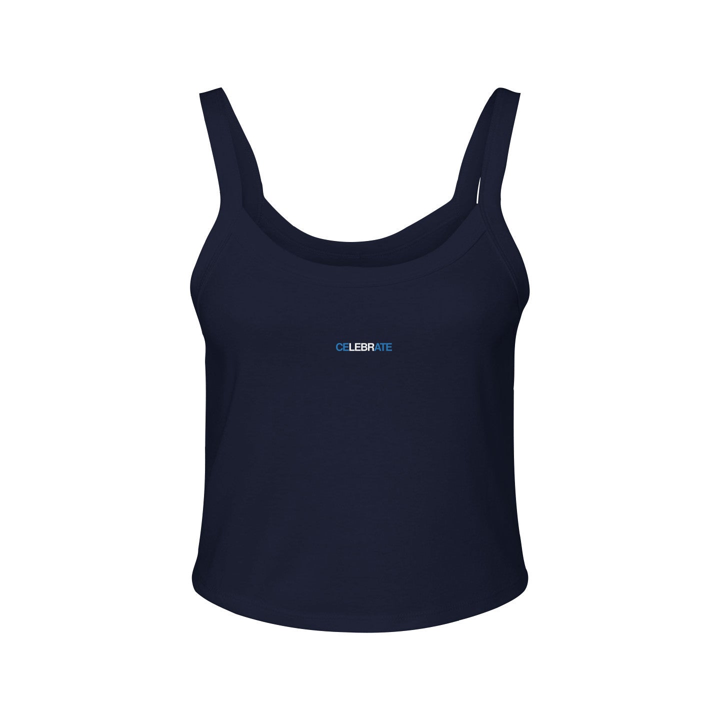 ceLEBRate spaghetti strap tank