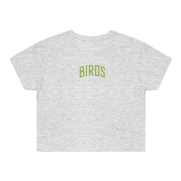 Fly Society 215 Birds Arc cropped tee, alternate view.