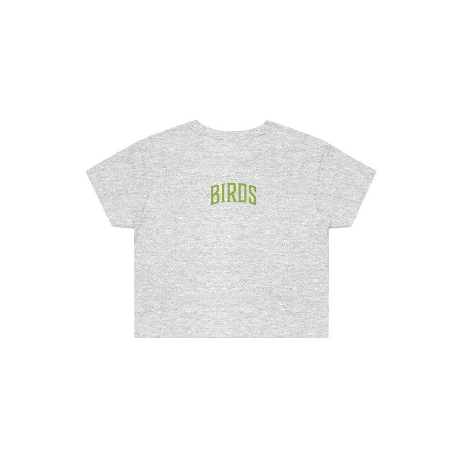 Fly Society 215 Birds Arc cropped tee, alternate view.