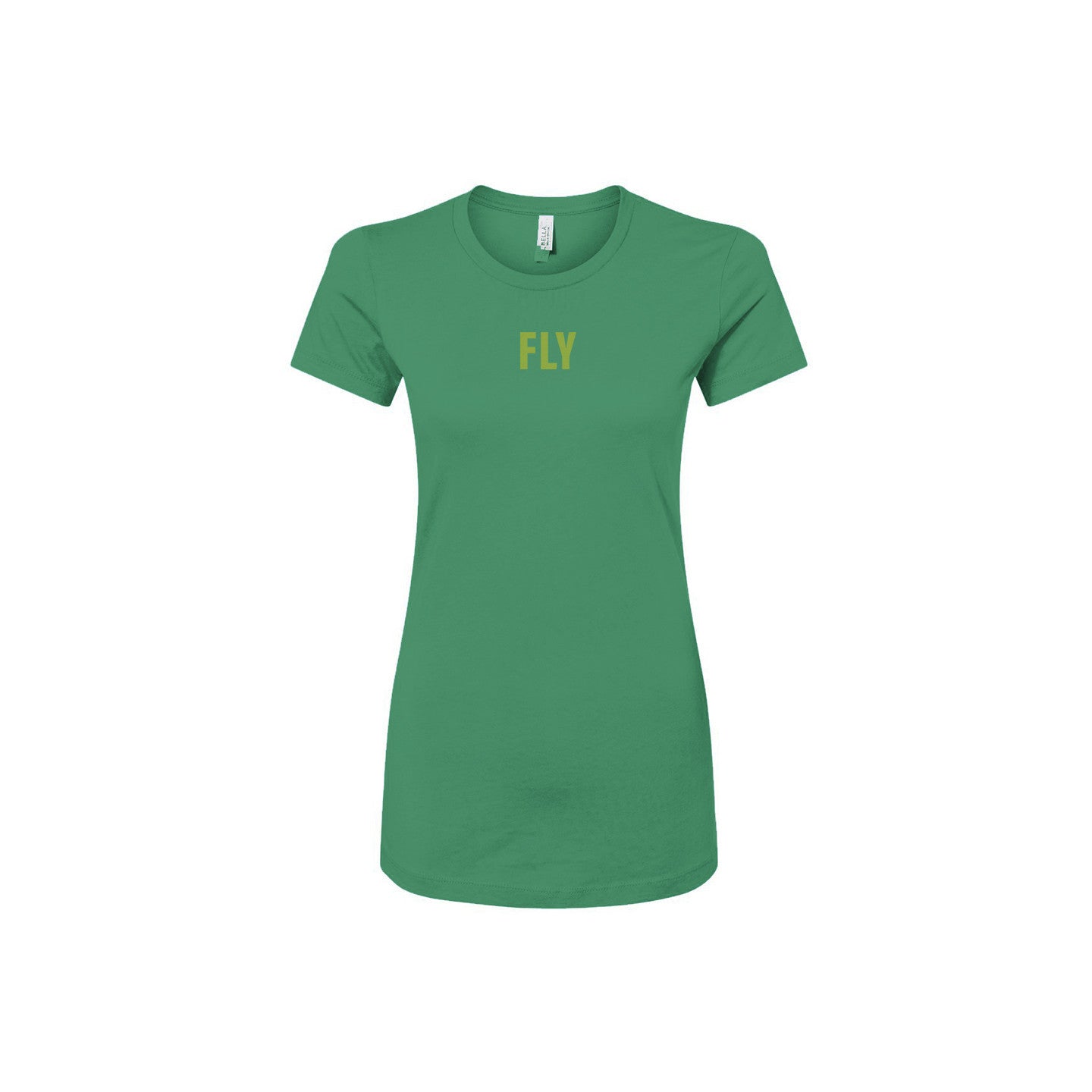 Fly Society 215 Fly women's slim fit tee with a distressed vintage print.