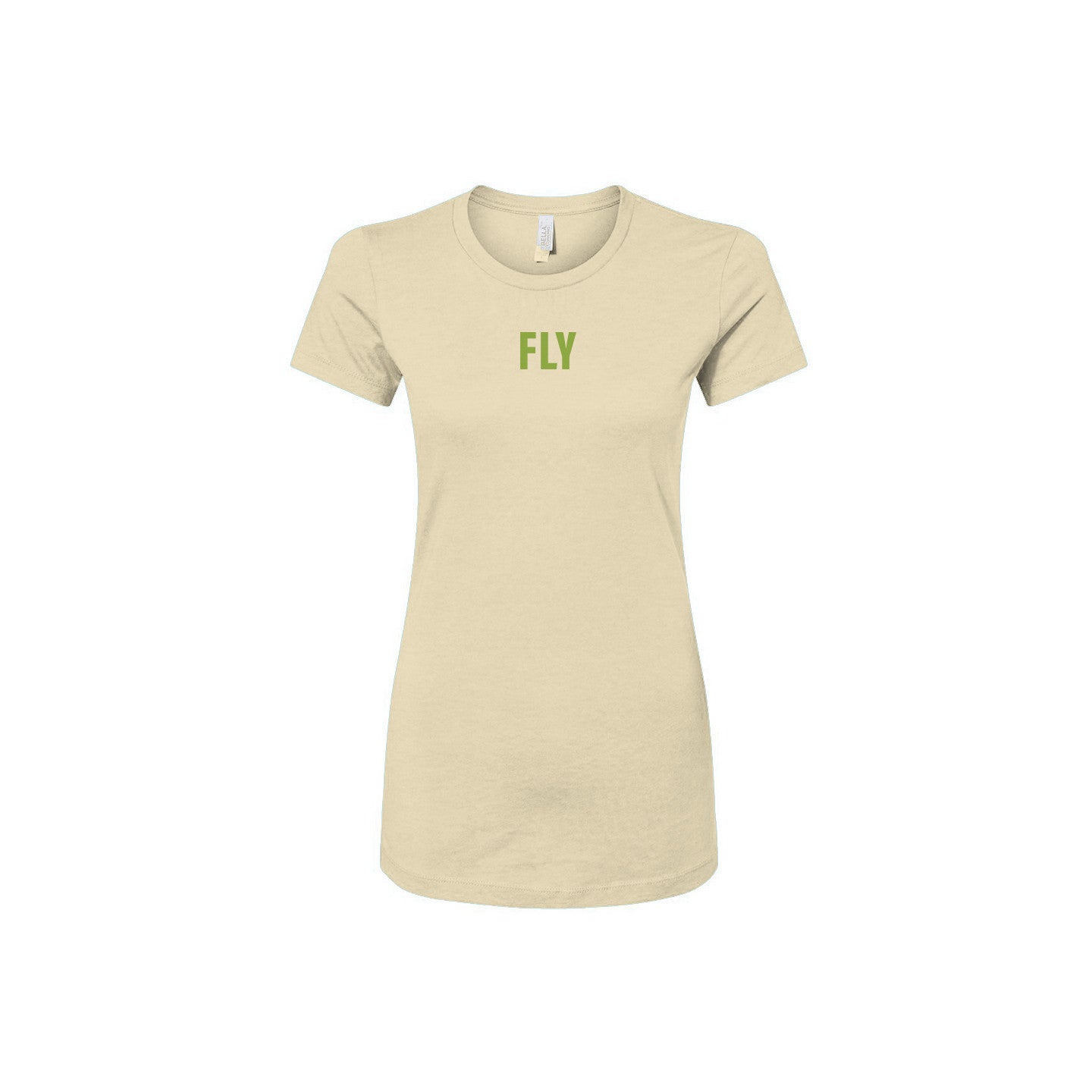 Fly Society 215 Fly slim fit tee, vintage print, alternate view.