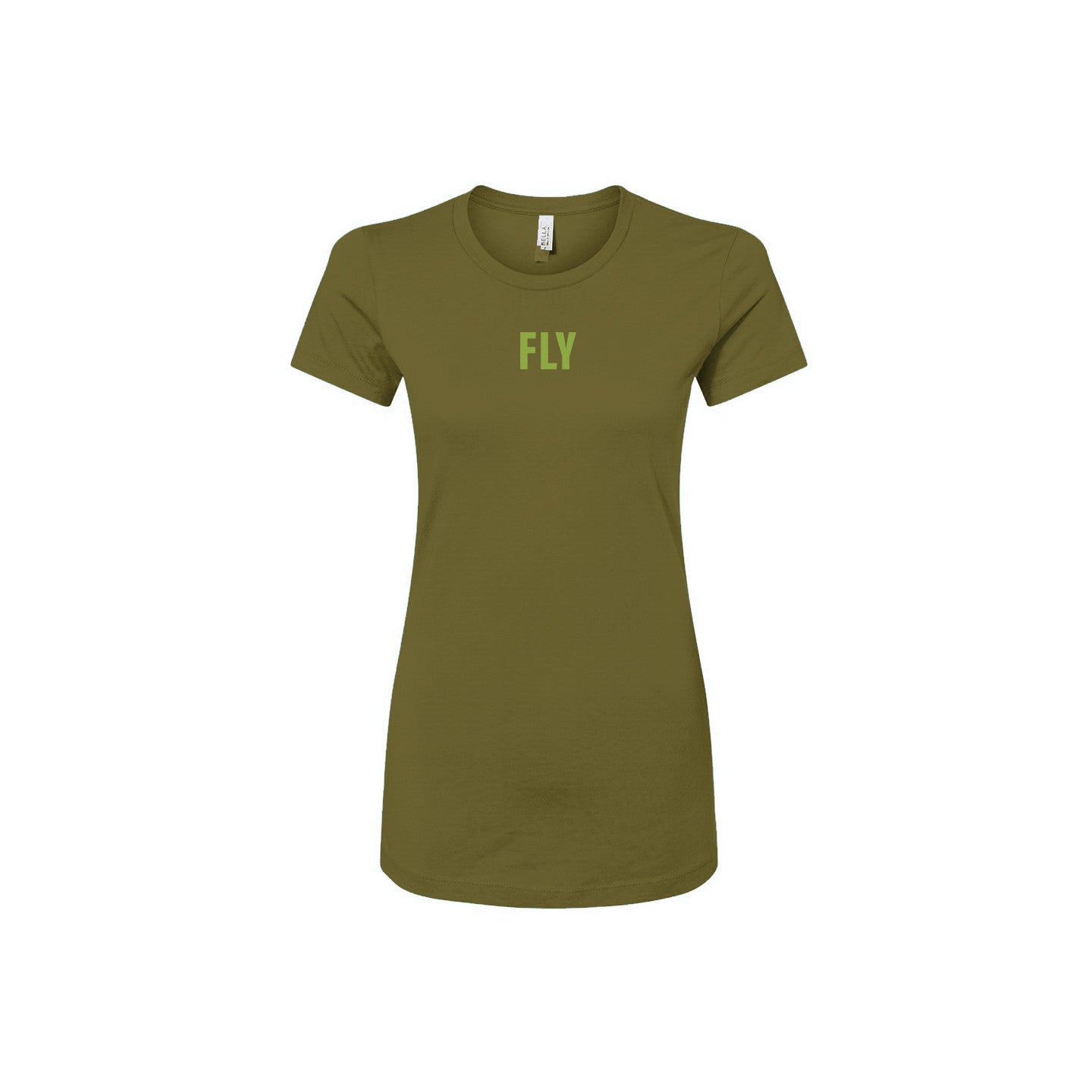 Fly Society 215 Fly slim fit tee, vintage print, additional view.