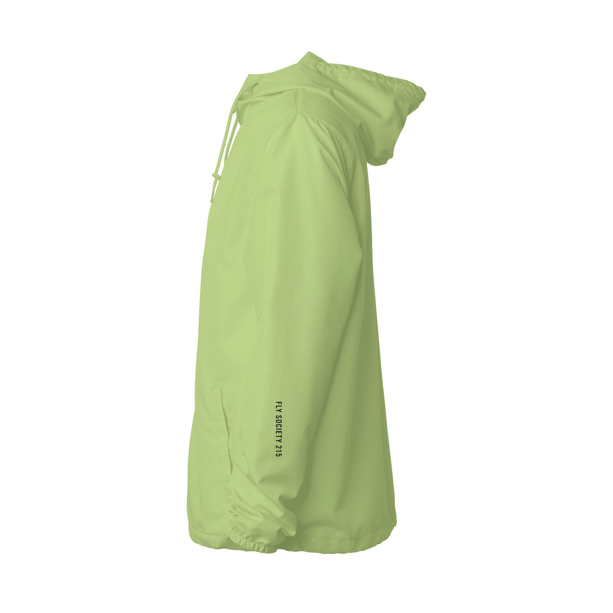 Green Birds Water Resistant Lightweight Windbreaker
