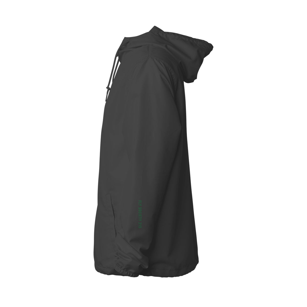 Embroidered Fly Water Resistant Lightweight Windbreaker