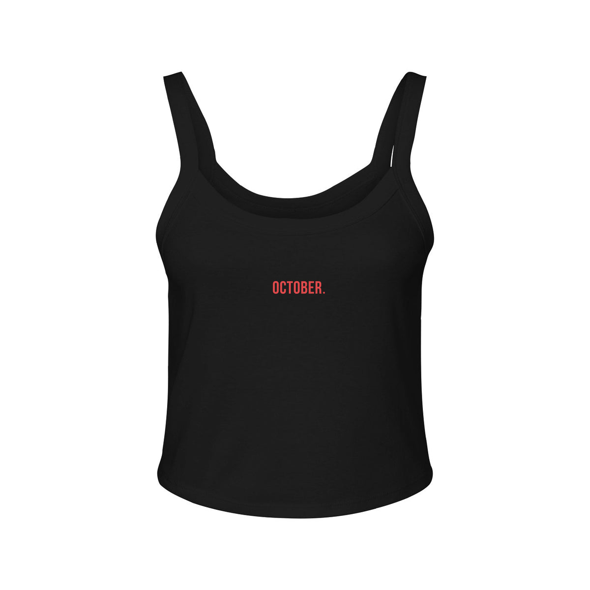 October Spaghetti Strap Tank