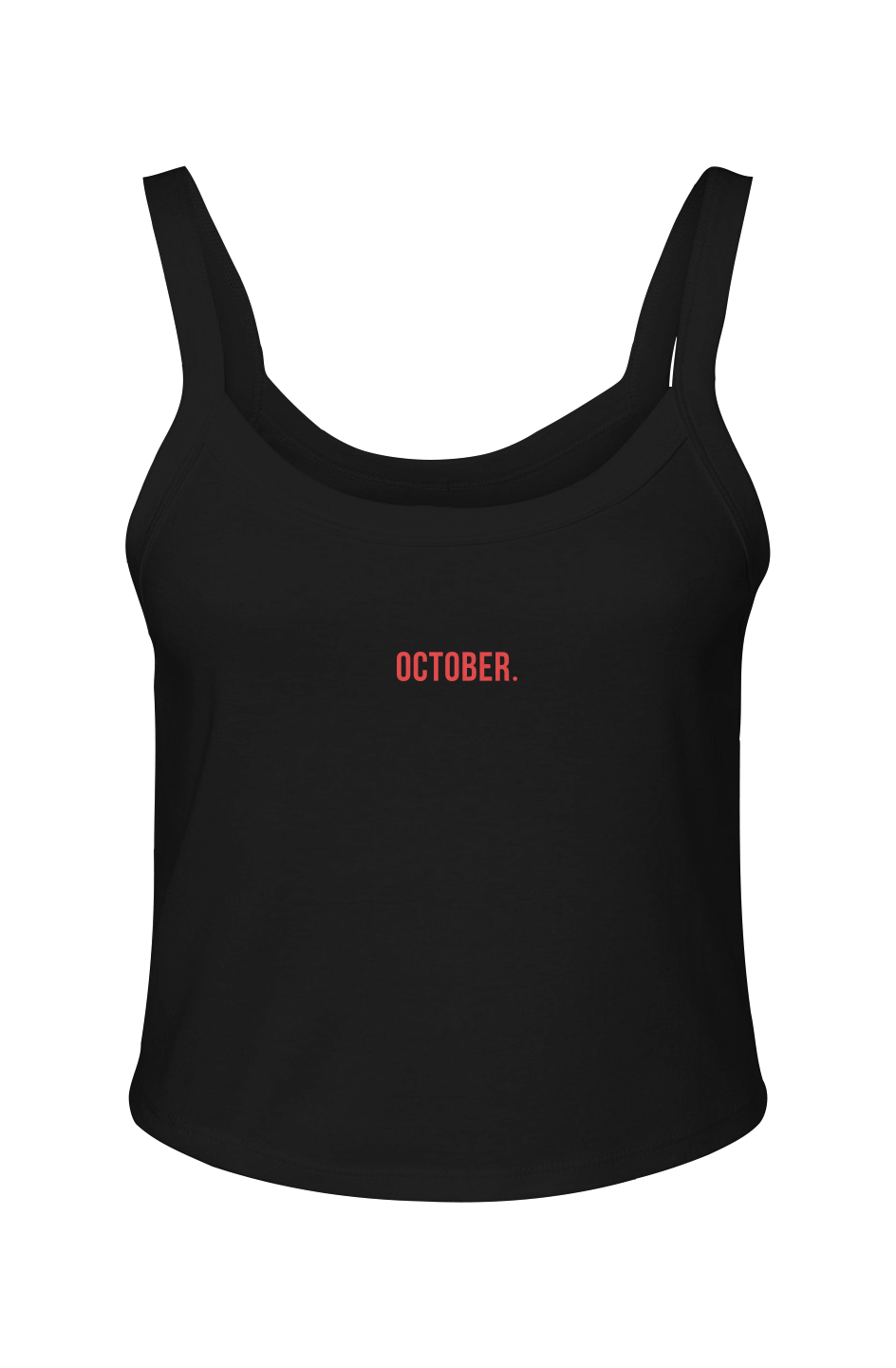 October Spaghetti Strap Tank