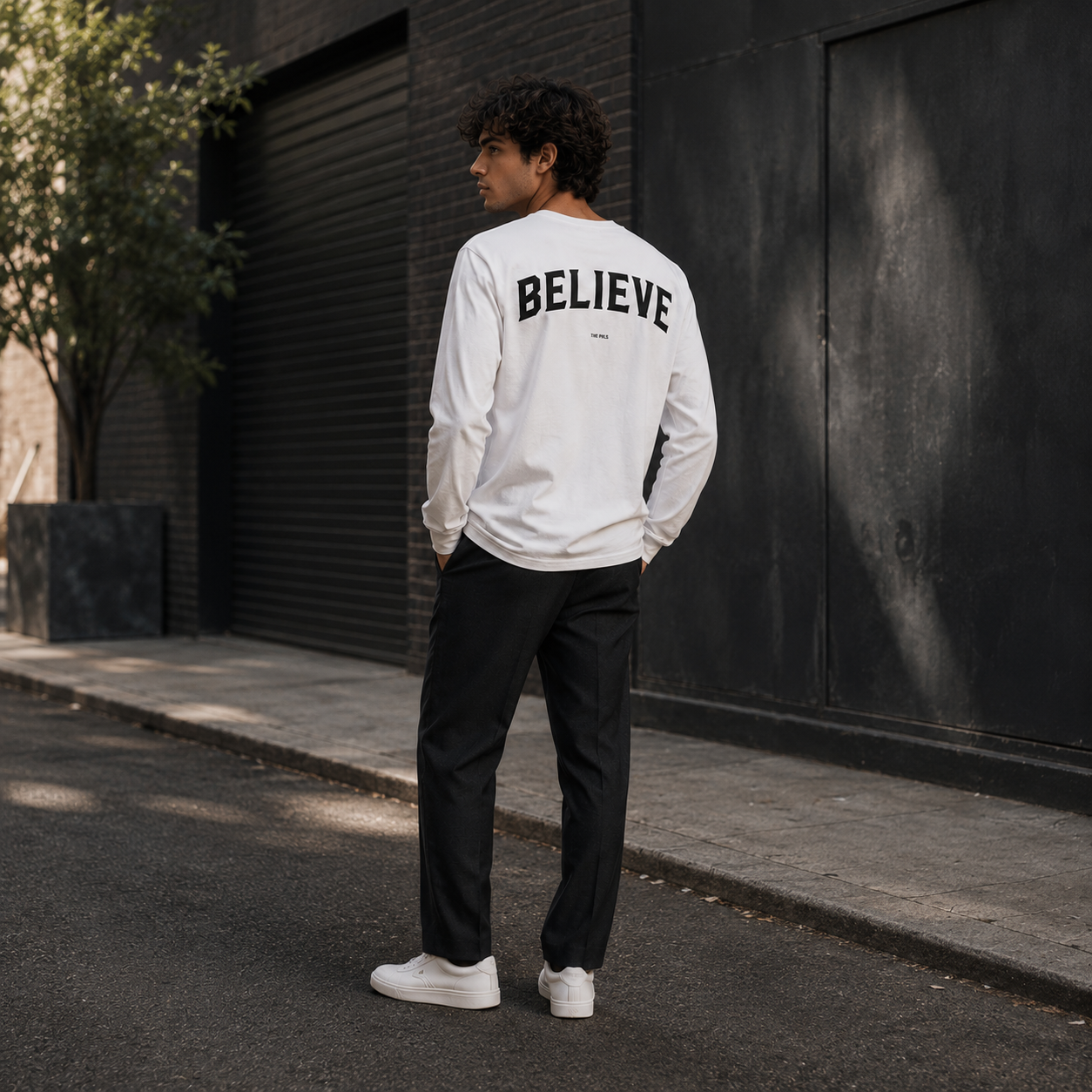 Believe/Phls Supima Long-Sleeve Tee