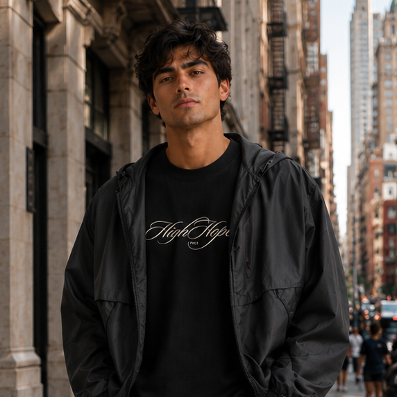 High Hopes Script Supima Tee