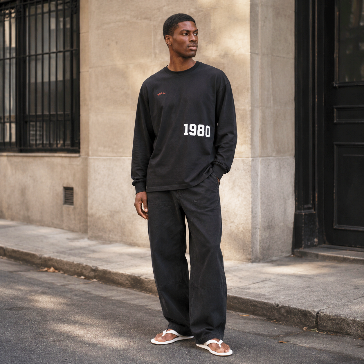 Phila 1980 Supima Long Sleeve Tee