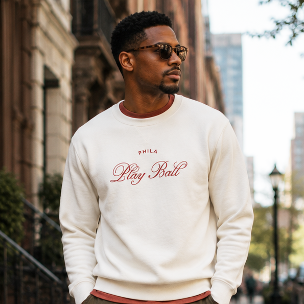 Play Ball / Phila Crewneck