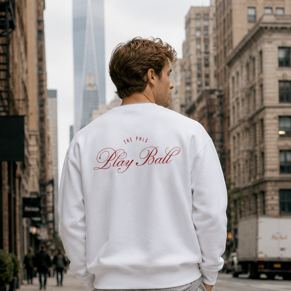 The Phls / Play Ball Crewneck