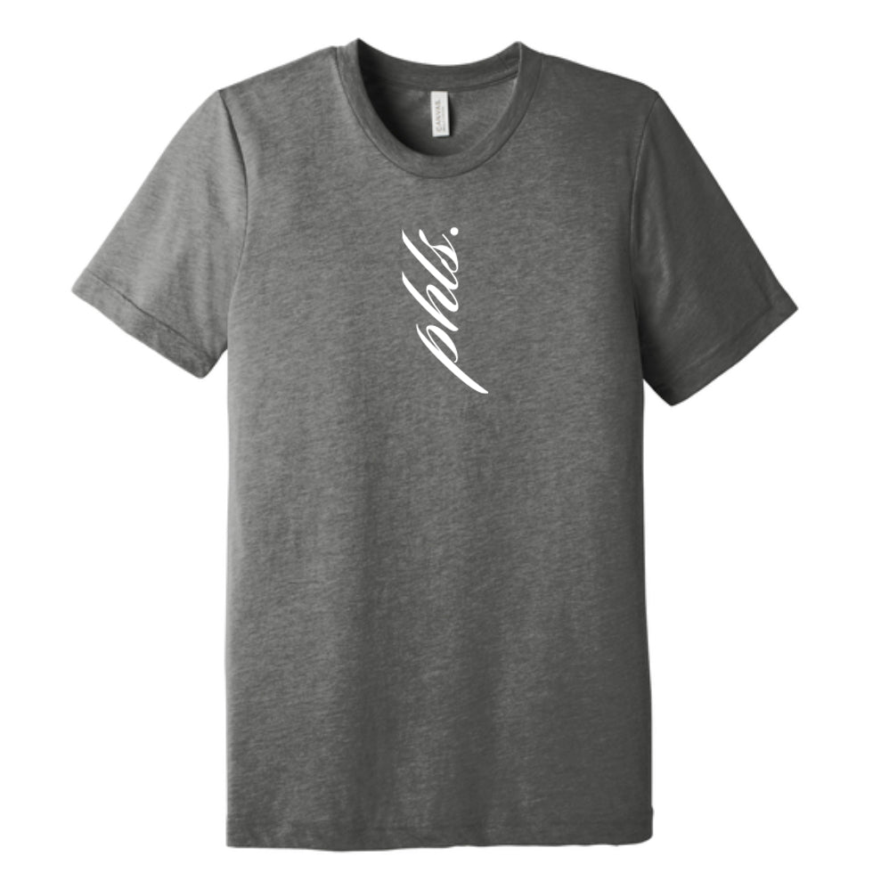 PHLS Vertical Script Tee