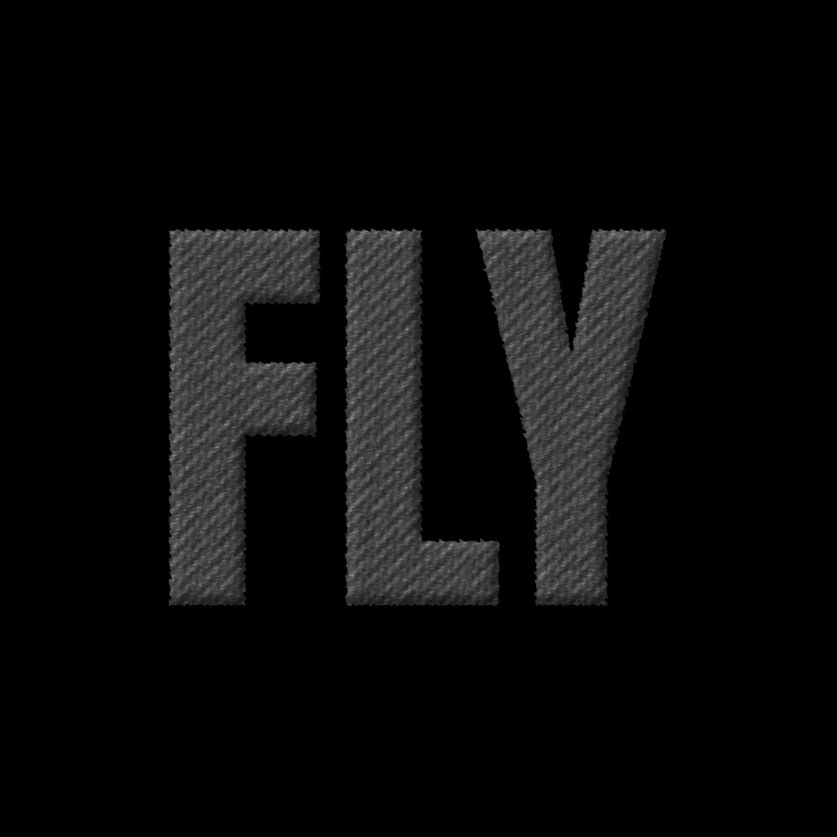 Fly Embroidered Tonal Hoodie
