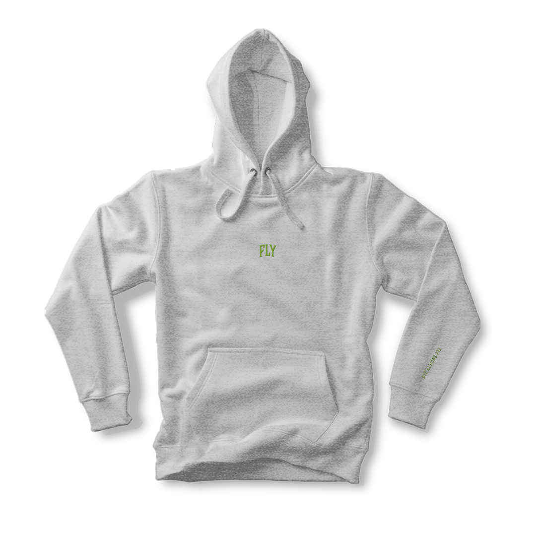 Embroidered Fly Arc Heavyweight hoodie